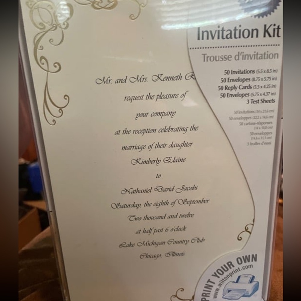 50 count invitation kit